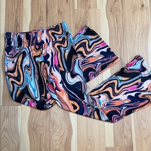 Abstract Swirl Women's Leggings